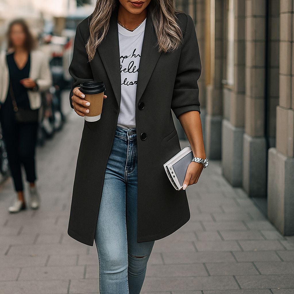 De Arya jas combineert stedelijke verfijning met moeiteloze stijl. Met een getailleerd silhouet en een strak ontwerp is deze jas perfect voor stadswandelingen, casual uitjes en semi-formele gelegenheden. Verkrijgbaar in khaki, grijs en zwart, maten S-3XL. Voeg een vleugje elegantie toe aan je garderobe met de Arya en blijf warm en comfortabel tijdens de overgangsseizoenen. Bestel nu en ervaar de perfecte mix van comfort en chic stijl!