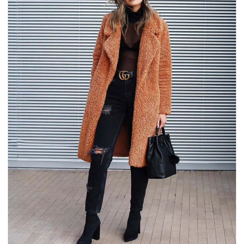 Lira | Stijlvolle teddy jas voor vrouwen