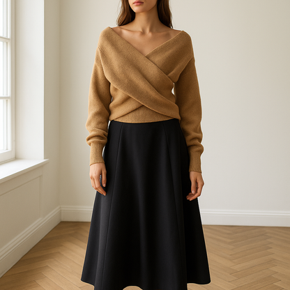 Ophira | Sweater en rok set voor vrouwen