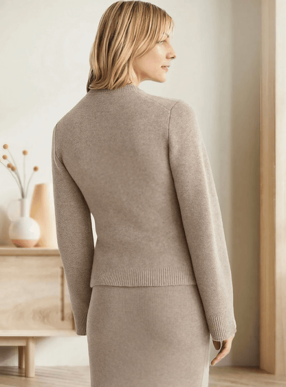 Farren | Zachte vest met knopen