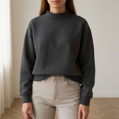Nely sweatshirt – een comfortabel en stijlvol casual sweatshirt met een relaxte pasvorm en tijdloos ontwerp. Gemaakt van zacht en duurzaam materiaal, perfect voor dagelijks gebruik. Ideaal voor thuis, reizen of casual outfits. Verkrijgbaar in zwart, hemelsblauw, grijs, roze, rood, wit, geel, marineblauw, donkergroen, lichtgeel en kameel, in maten S-4XL. Bestel nu en geniet van ultiem comfort en veelzijdige stijl!
