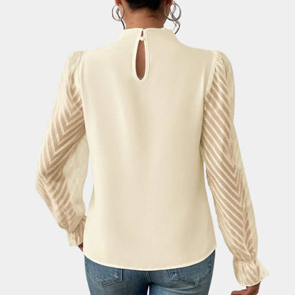 Ava | Luchtige Chiffon Dames Blouse