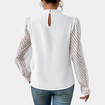 Ava | Luchtige Chiffon Dames Blouse
