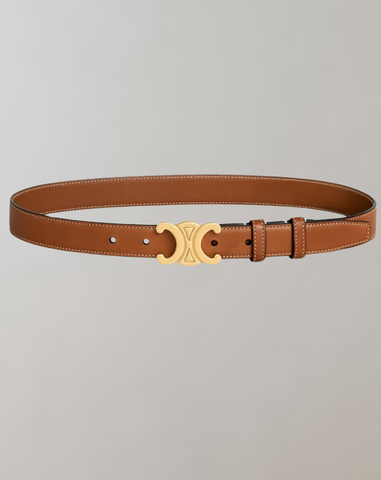 Shary | Elegante dames riem met gouden gesp