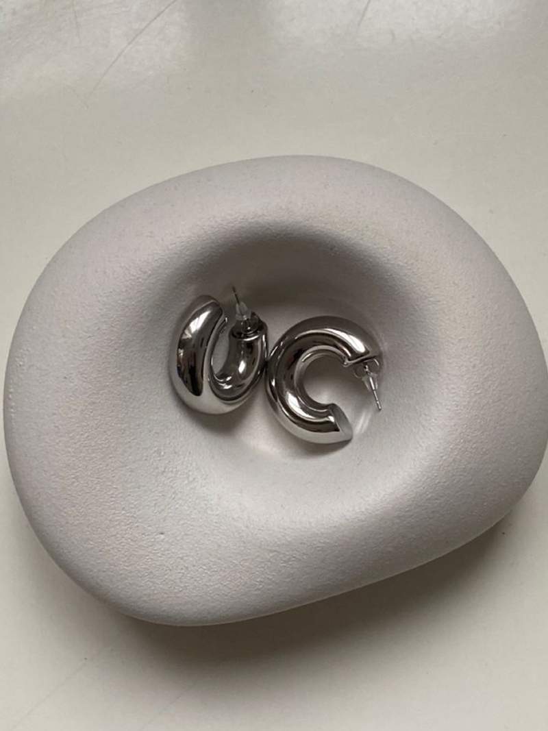 Maëlys | Dikke hoepel oorbellen