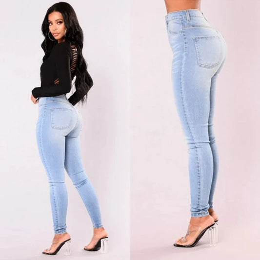 Jacy | Jegging met hoge taille