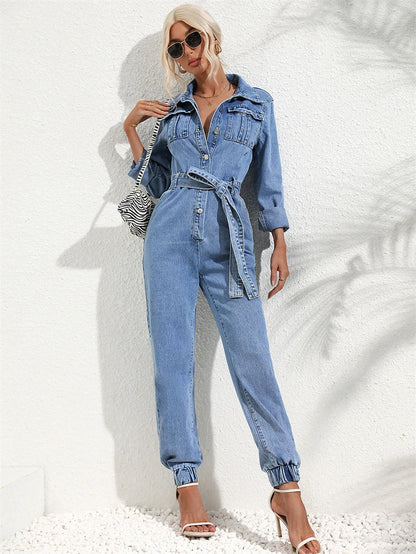 Vespera | Denim Jumpsuit voor Dames