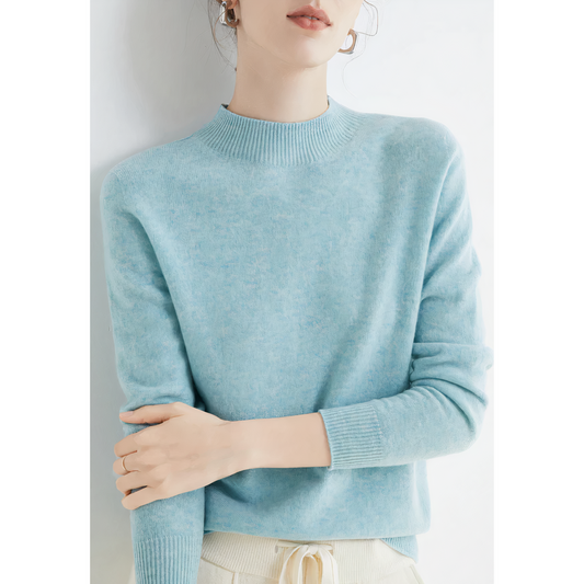 Ifunanya kasjmier sweater – luxe zachtheid en tijdloze stijl. Gemaakt van 100% kasjmier voor ultiem comfort en natuurlijke thermoregulatie, waardoor je warm blijft in de winter en koel in de zomer. Het elegante en veelzijdige ontwerp past perfect bij elke outfit, van casual tot chic. Verkrijgbaar in 12 kleuren en maten M-2XL. Duurzaam en heerlijk zacht voor dagelijks draagplezier. Bestel nu en ervaar de luxe van kasjmier!