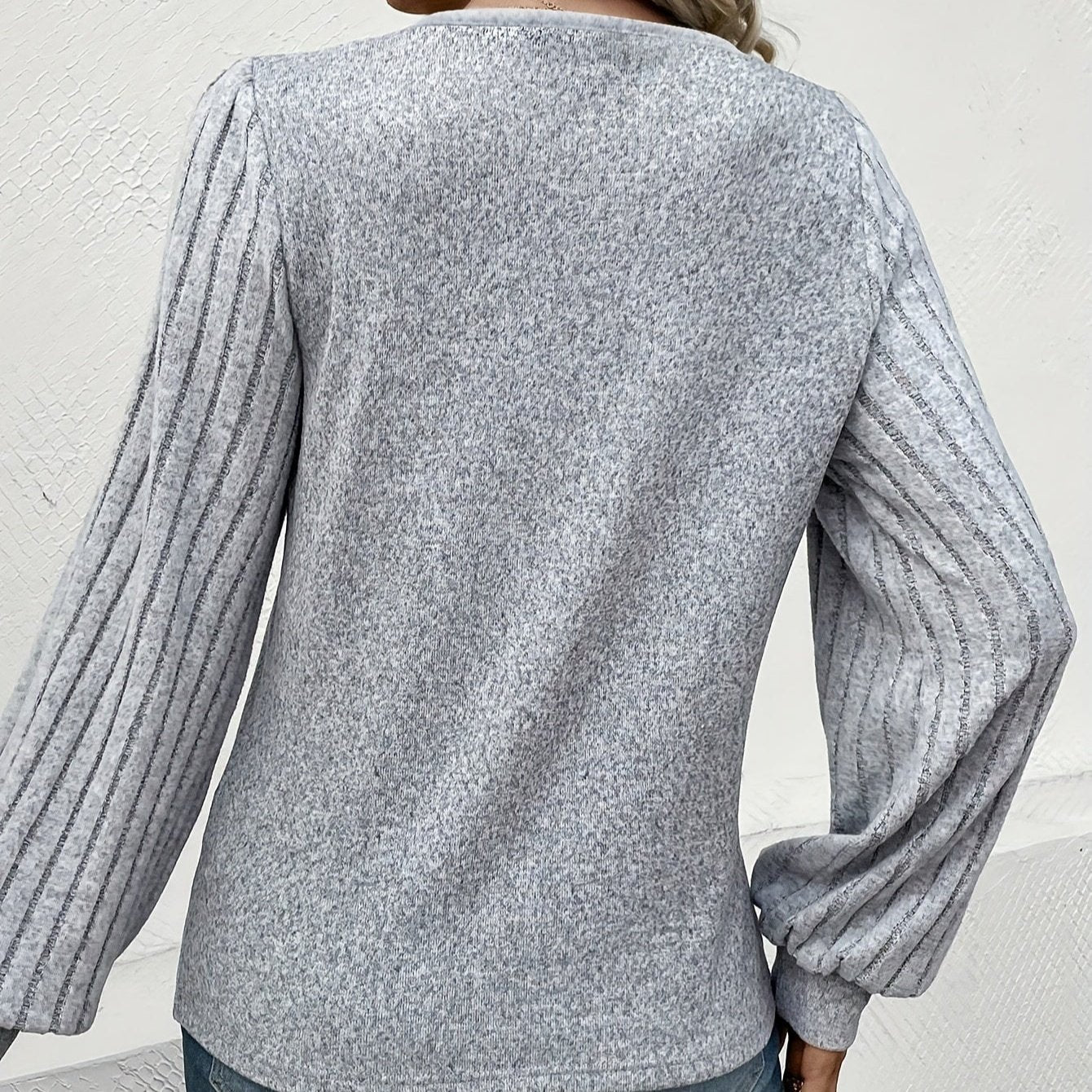 Nyssa - Lange Mouw Blouse voor Vrouwen