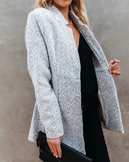 Malina - Stijlvolle Tweed Blazer