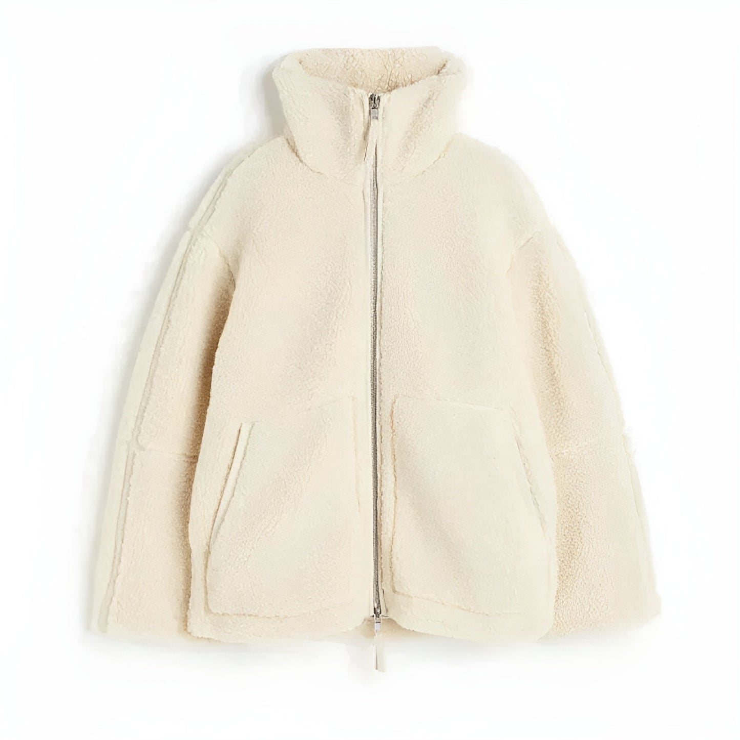 Liv| Luxe teddyjacket van alpacawol