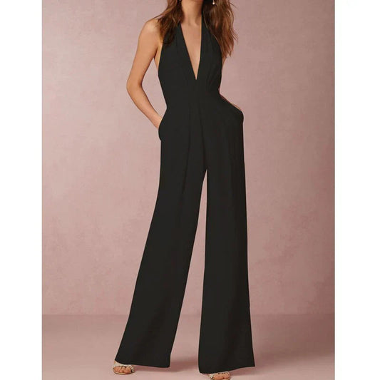 Elora | Elegante Jumpsuit met Diepe V-kraag
