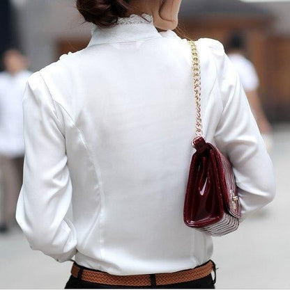 Maelis | Dames blouse met ruches