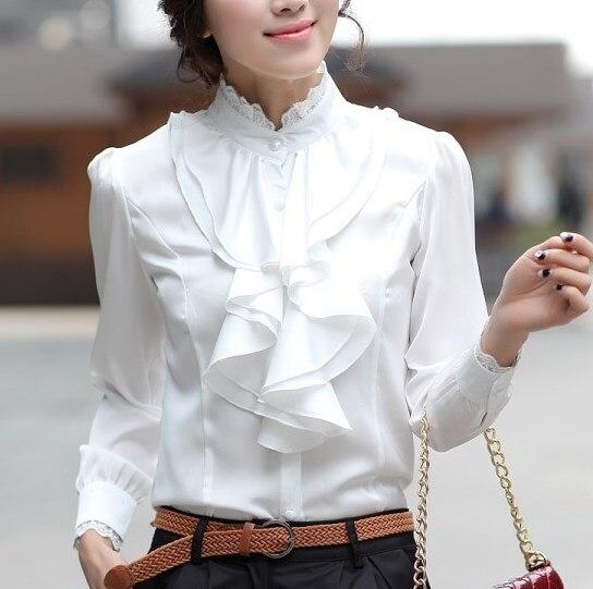 Maelis | Dames blouse met ruches